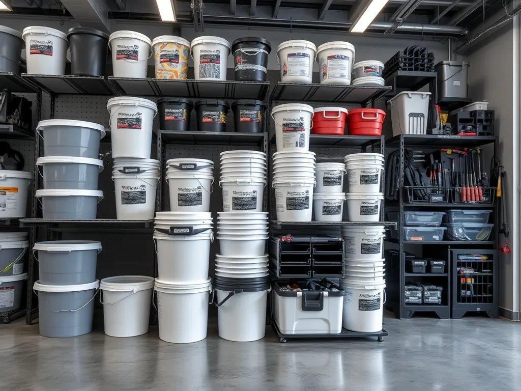 Customer service representative in a clean warehouse environment